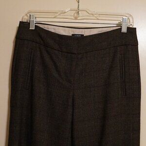 J Crew Women's Favorite Fit Lined Wool Trousers